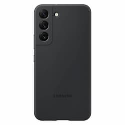 Чехол-накладка Samsung Silicone Cover для Galaxy S22, силикон, черный— фото №0