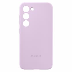 Чехол-накладка Samsung Silicone Case для Galaxy S23+, силикон, лиловый— фото №0