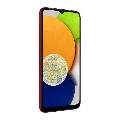 Смартфон Samsung Galaxy A03 64Gb, красный (РСТ)— фото №3