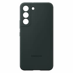 Чехол-накладка Samsung Silicone Cover для Galaxy S22, силикон, зеленый— фото №1