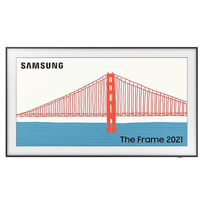 Телевизор Samsung The Frame 2021 QE75LS03A, 75″, черный— фото №0