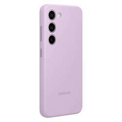 Чехол-накладка Samsung Silicone Case для Galaxy S23+, силикон, лиловый— фото №4