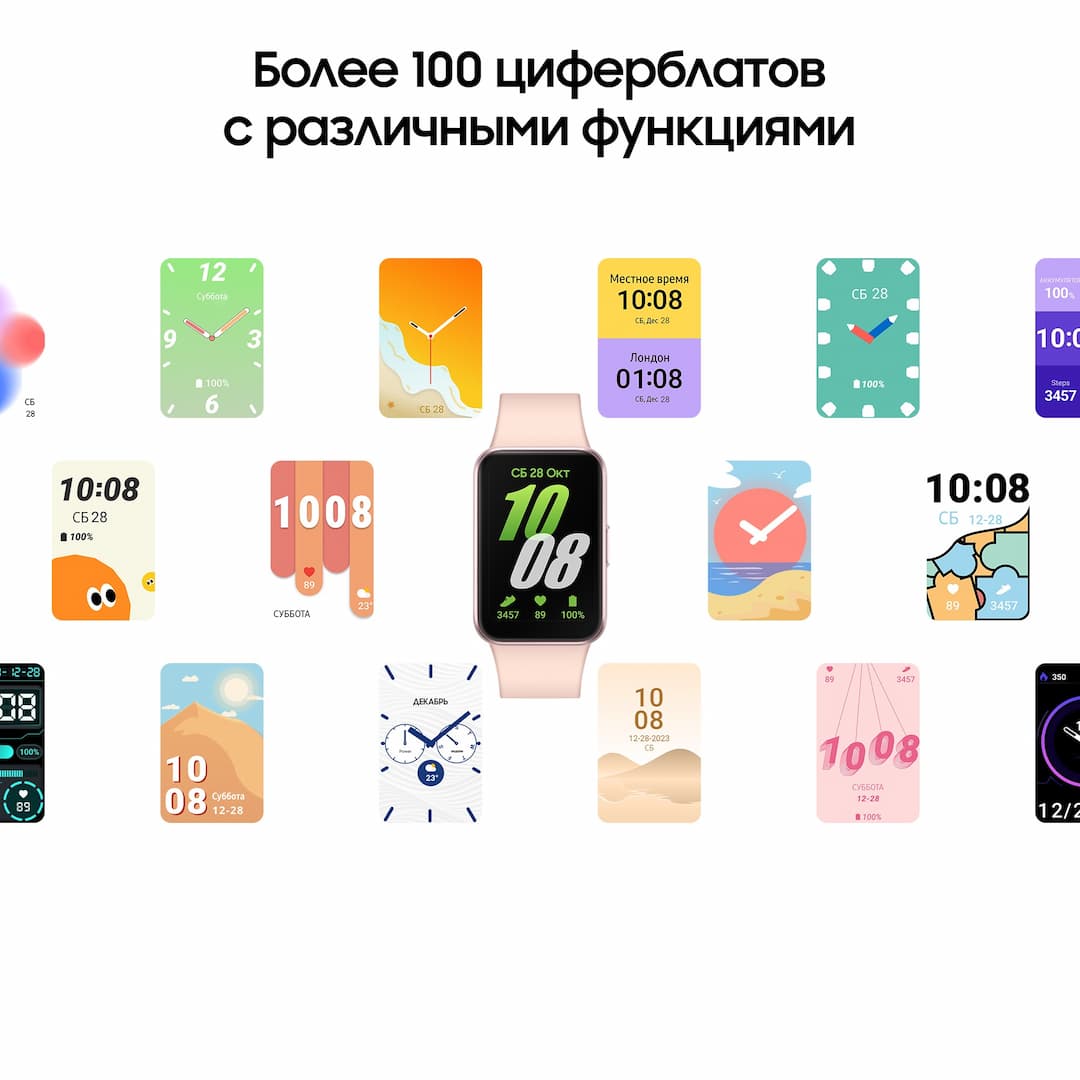 Фитнес-браслет Samsung Galaxy Fit 3, графитовый— фото №8