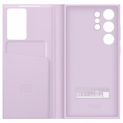 Чехол-книжка Samsung Smart View Wallet Case для Galaxy S23 Ultra, поликарбонат, лиловый— фото №1