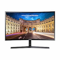 Монитор Samsung Curved C24F396FH 23.5″, черный— фото №0