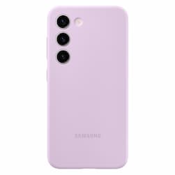 Чехол-накладка Samsung Silicone Case для Galaxy S23+, силикон, лиловый— фото №2