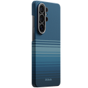 Чехол-накладка Pitaka Ultra Slim для Galaxy S26 Ультра, арамид (кевлар), синий