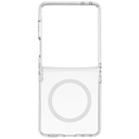 Чехол-накладка uBear Real Mag Case для Galaxy Z Флип8, поликарбонат/полиуретан, прозрачный