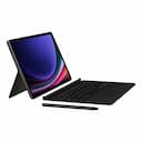 Чехол-клавиатура Samsung Book Cover Keyboard с тачпадом и клавишей AI для Galaxy Tab S9/S9 FE (2024), полиуретан, черный