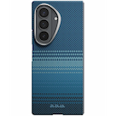 Чехол-накладка Pitaka Ультра тонкий для Galaxy Z Fold8 Ультра, арамид (кевлар), синий