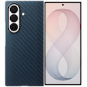 Чехол-накладка Samsung Carbon Case с магнитами для Galaxy Z Fold8 Ультра, карбон, синий