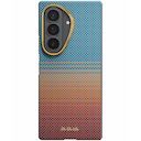 Чехол-накладка Pitaka California Dream-01 для Galaxy Z Fold8 Ультра, арамид (кевлар), синий/оранжевый