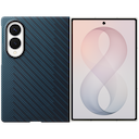 Чехол-накладка Samsung Carbon Case с магнитами для Galaxy Z Fold8, карбон, синий