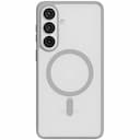 Чехол-накладка uBear Cloud Mag Case для Galaxy S26+, силикон, серый