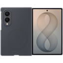 Чехол-накладка Samsung Silicone Case с магнитами для Galaxy Z Fold8, силикон, графитовый