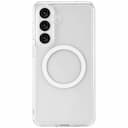 Чехол-накладка uBear Real Mag Case для Galaxy S26+, поликарбонат/полиуретан, прозрачный